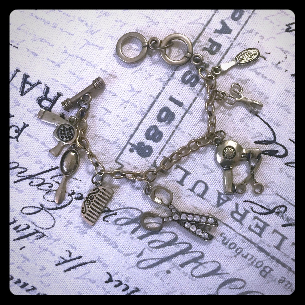7” Hairstylist Charm Bracelet